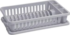 Curver Geschirrkorb grau B/H/L: ca. 42x26,5x88 cm