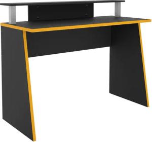 Gaming-Schreibtisch anthrazit orange B/H/T: ca. 117x93x50 cm