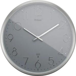 Mebus Wanduhr grau D: ca. 25 cm