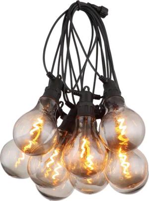 GLOBO LED-Lichterkette VERA Rauch B/H/T: ca. 8x12x750 cm