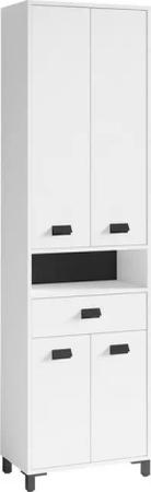 Hochschrank WELLNESS weiß B/H/T: ca. 54x193x31 cm