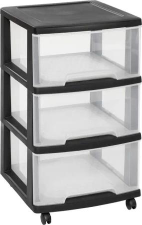Curver Schubladenturm transparent B/H/L: ca. 39x64,5x37 cm