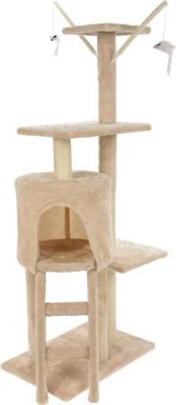 Katzenkratzbaum beige Polyester B/H/T: ca. 30x45x11 cm