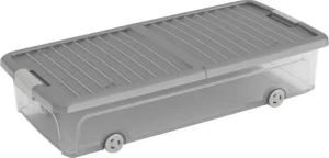 Curver Unterbettbox transparent B/H/L: ca. 37x17x73 cm