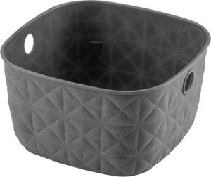 Curver Aufbewahrungskorb Softex dunkelgrau B/H/L: ca. 19x11x19 cm