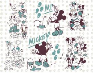 Komar Fototapete Mickey and Friends DX7-026 B/H: ca. 350x280 cm