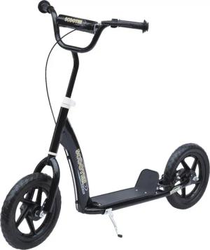 HOMCOM Kinderroller schwarz