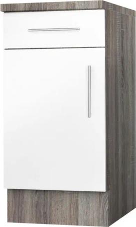 Unterschrank Judith weiß Hochglanz B/H/T: ca. 40x82x57 cm
