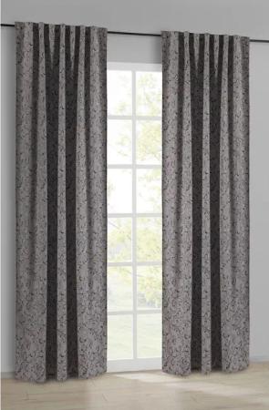 Kombivorhang Regina taupe B/L: ca. 140x245 cm