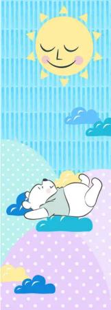 Komar Fototapete Winnie the Pooh Take a Nap DX2-083 B/H: ca. 100x280 cm
