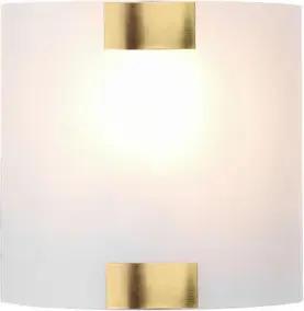 TRIO Wandleuchte 212700104 Pura altmessing Metall B/H/T: ca. 20x20x7 cm E27 1 Brennstellen