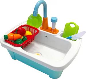 AXI Spielküchen blau B/H/L: ca. 40x30x26 cm