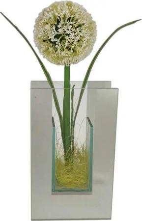 POCOline Vase klar Glas B/H/L: ca. 5,5x20x12 cm