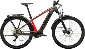 Trek Powerfly Sport 4 Equipped Gen 3 (500 Wh), 10 Gang Kettenschaltung, Herrenfahrrad, Diamant, Modell 2023, 29 Zoll 42 cm Matte Black/Gloss Red