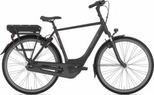 Gazelle Paris C7+ HMB RT (500 Wh), 7 Gang Nabenschaltung, Herrenfahrrad, Diamant, Modell 2024, 28 Zoll 53 cm blackmatte