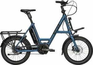 i:SY XXL E5 ZR F Comfort (545 Wh), 5 Gang Nabenschaltung, Unisexfahrrad, Kompakt, Modell 2023, 20 Zoll 51 cm cosmos blue