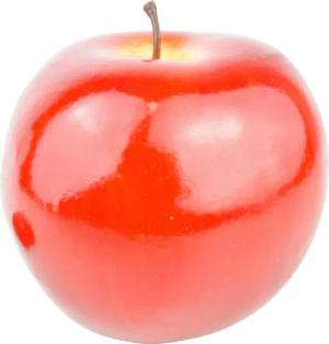 Deko-Apfel rot Kunststoff D: ca. 6,5 cm