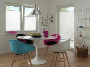 Spannplissee Easyfix Pia weiß B/L: ca. 40x130 cm