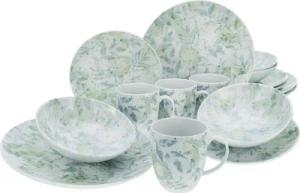 CreaTable Kombiservice Tropical - Serie Home multicolor Porzellan 16 tlg.