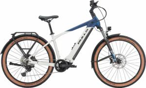 BULLS Iconic EVO 3 27,5 (750 Wh), 11 Gang Kettenschaltung, Herrenfahrrad, Diamant, Modell 2024, 27,5 Zoll 48 cm indigo blue matt / light grey matt
