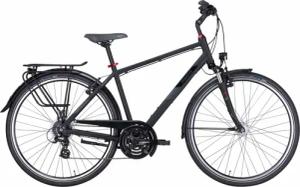 PEGASUS Solero SL 24, 24 Gang Kettenschaltung, Herrenfahrrad, Diamant, Modell 2022/2023, 28 Zoll 50 cm black matt