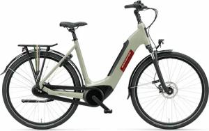 Batavus Altura E-go® Power Pro (500 Wh), 5 Gang Nabenschaltung, Damenfahrrad, Wave, Modell 2023, 28 Zoll 56 cm restauration green