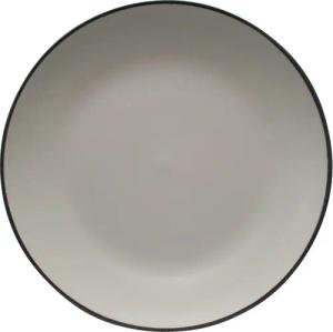 Essteller weiß Steingut D: ca. 26,8 cm