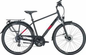 Pegasus Solero SL Disc 24, 24 Gang Kettenschaltung, Herrenfahrrad, Diamant, Modell 2024, 28 Zoll 60 cm black