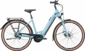 Pegasus Premio Evo 5F (625 Wh), 5 Gang Nabenschaltung, Damenfahrrad, Wave, Modell 2024, 28 Zoll 45 cm summit lake blue