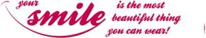 Komar Wandtattoo Your Smile Sprüche Your Smile B/L: ca. 14x70 cm