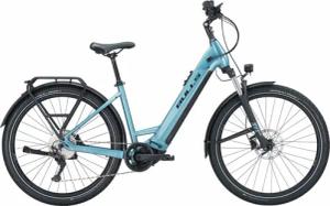 BULLS Iconic EVO 1 27,5 (750 Wh), 10 Gang Kettenschaltung, Damenfahrrad, Wave, Modell 2024, 27,5 Zoll 54 cm summit lake blue matt / summit lake blue