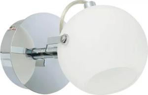 SPOT Light Spot 2760128 weiß Chrom Glas Metall B/H/T: ca. 12x20x12 cm 1 Brennstellen