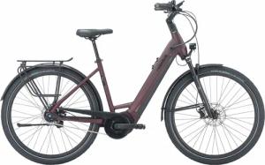 Pegasus Strong Evo 5R (750 Wh), 5 Gang Nabenschaltung, Damenfahrrad, Wave, Modell 2024, 28 Zoll 55 cm dark red matt