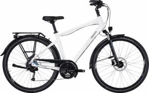Pegasus Premio SL Disc 27, 27 Gang Kettenschaltung, Herrenfahrrad, Diamant, Modell 2024, 28 Zoll 50 cm metallic off white