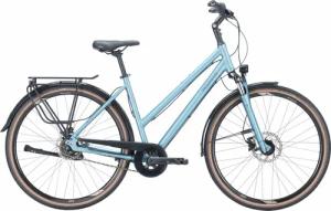Pegasus Savona SL Disc 8, 8 Gang Nabenschaltung, Damenfahrrad, Trapez, Modell 2024, 28 Zoll 50 cm summit lake blue