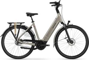 Batavus Finez E-go® Power Exclusive Plus (750 Wh), 5 Gang Nabenschaltung, Damenfahrrad, Deep, Modell 2024, 28 Zoll 61 cm champagner gold