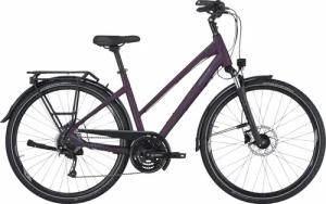 Pegasus Premio SL Disc 27, 27 Gang Kettenschaltung, Damenfahrrad, Trapez, Modell 2024, 28 Zoll 55 cm deep berry