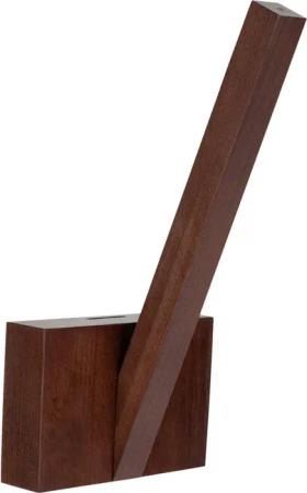 SPOT Light Wandleuchte Linus 2238176 nussbaum Birkenholz B/H/T: ca. 16x30x3,5 cm 1 Brennstellen