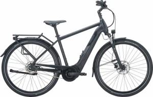 Pegasus Solero Evo 8R (500 Wh), 8 Gang Nabenschaltung, Herrenfahrrad, Diamant, Modell 2024, 28 Zoll 55 cm black matt