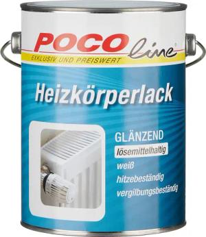 POCOline Heizkörperlack weiß hochglänzend ca. 2,5 l