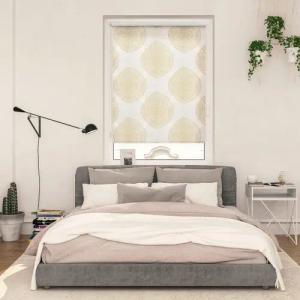 Rollo Stripy Boho Drop beige B/L: ca. 45x150 cm