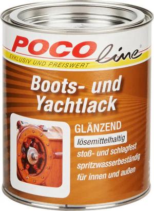POCOline Boots-und Yachtlack farblos glänzend ca. 0,25 l