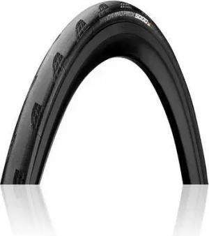Continental BlackChili Compound-Vectran Breaker, Faltreifeifen, 28 Zoll Grand Prix 5000 (25-622) schwarz/schwarz