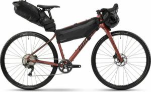 GHOST Asket Advanced EQ, 11 Gang Kettenschaltung, Herrenfahrrad, Diamant, Modell 2024, 28 Zoll 56 cm met. rusted dark red/black - matt