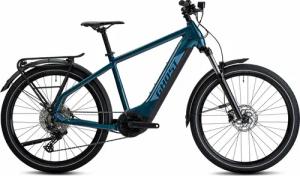 GHOST E-Teru Y Universal EQ (630 Wh), 12 Gang Kettenschaltung, Herrenfahrrad, Diamant, Modell 2022, 27,5 Zoll 47.5 cm dirty blue/blue grey - glossy