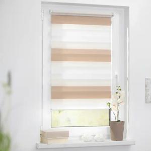 Doppelrollo Duo creme B/L: ca. 80x200 cm