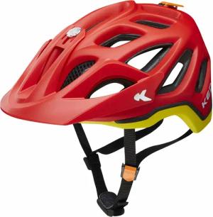 KED Fahrradhelm Trailon 52-58 cm red yellow matt
