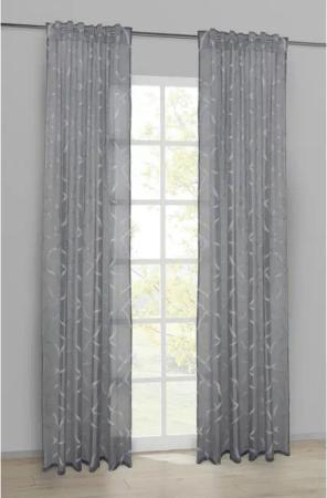 Kombivorhang Rita grau B/L: ca. 140x245 cm