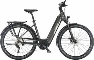 KTM MACINA STYLE 740 (750 Wh), 10 Gang Kettenschaltung, Damenfahrrad, Deep, Modell 2024, 28 Zoll 56 cm machine grey (silver+blue)