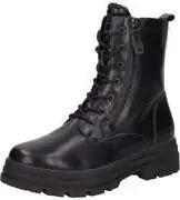 Tom Tailor Schnürstiefelette Damen schwarz